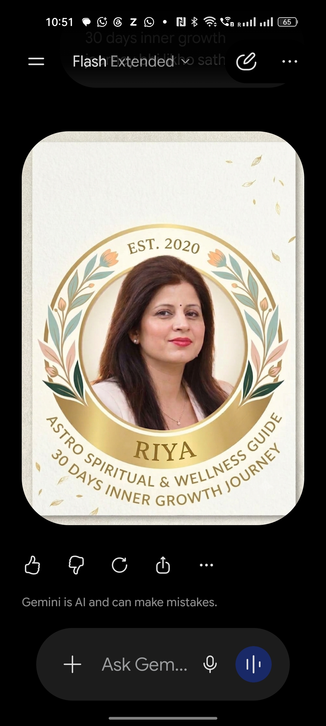 30 days inner growth journey logo